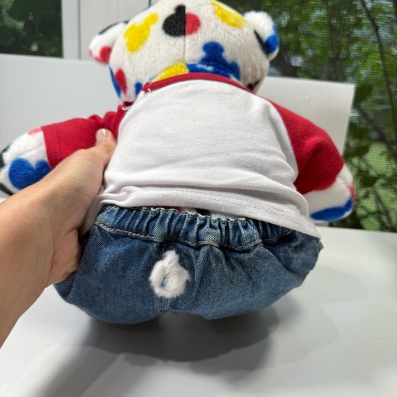 Build-A-Bear Disney Mickey Mouse Plush - Red, Yellow, Blue, Black - Picture 6 of 16
